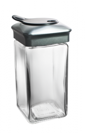 RAKI Recipient condimente EasyLife, 110ml, cu capac cromat [1]