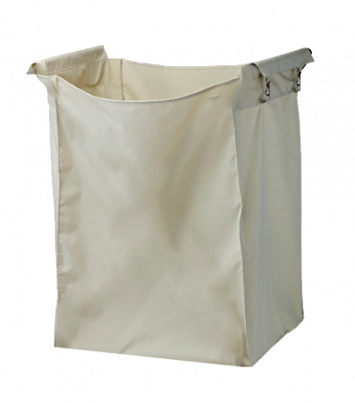 RAKI Sac pentru carucior lenjerie 68x64xh102cm alb [0]
