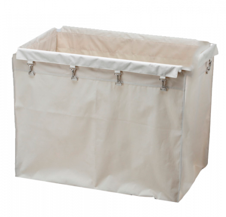Carucioare curatenie - RAKI Sac pentru carucior lenjerie 93x55xh88cm alb