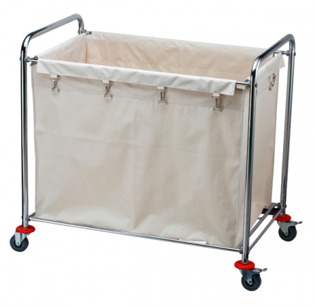 RAKI Sac pentru carucior lenjerie 93x55xh88cm alb [1]
