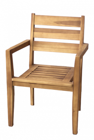 Produse - RAKI Scaun din lemn de tec 58x54,5xh90cm cu finisaj natural (TLC 097)