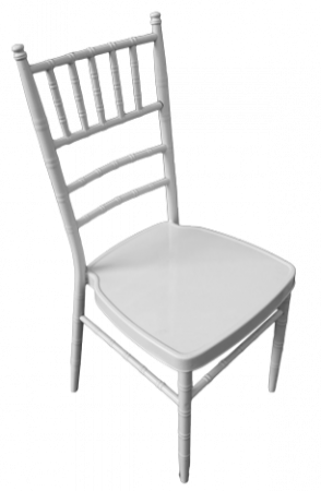 Mobilier catering - RAKI Scaun metalic alb pentru evenimente, catering 39x41x92cm
