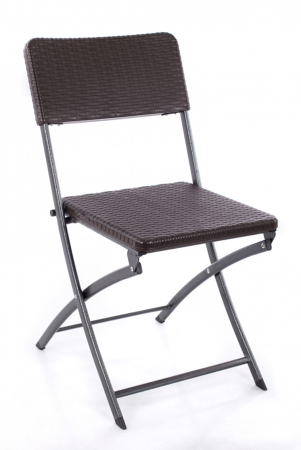 Mobilier catering - RAKI Scaun pliant poliratan 57x44xh80cm maro