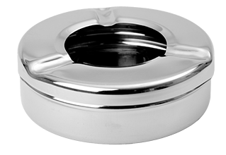 Produse - RAKI Scrumiera din inox antivant 9,5cm