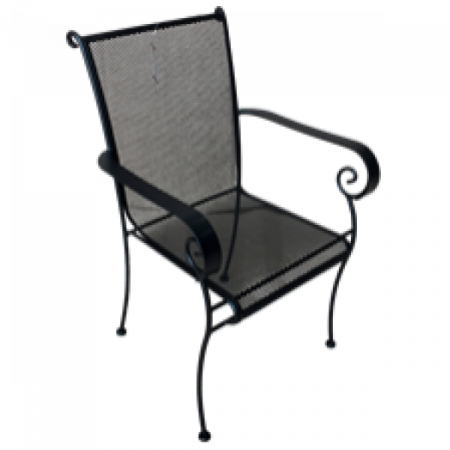 RAKI Set mobilier gradina, terasa din fier forjat PORTO, masa patrata 91x91cm cu 4 scaune [2]