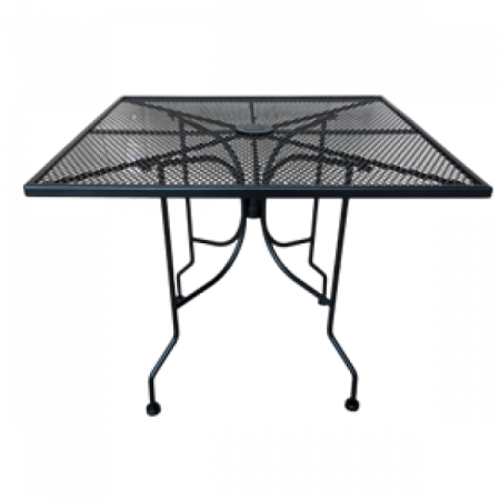 RAKI Set mobilier gradina, terasa din fier forjat PORTO, masa patrata 91x91cm cu 4 scaune [1]