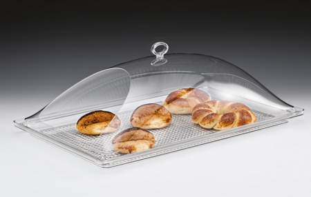 Display-uri si suporturi - RAKI Set tava dreptunghiulara si capac, 55x35cm, policarbonat