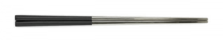 Servirea mesei - RAKI SHIBUI Betisoare japoneze, set de 2 bete, chopsticks, negru/argintiu