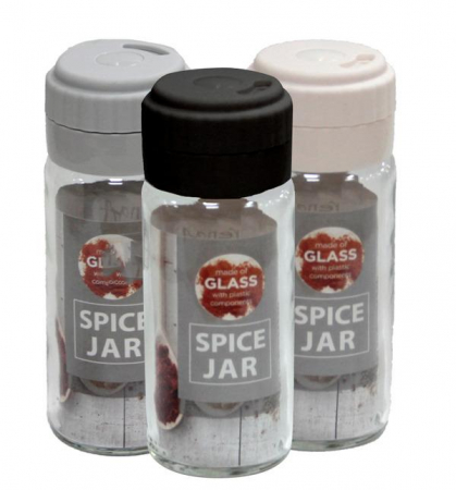 Servirea mesei - RAKI Solnita din sticla 244ml, recipient condimente