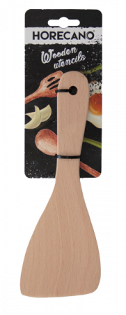 Spatule, teluri si pensule - RAKI Spatula scurta din lemn 22x7,5cm