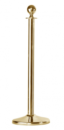 Organizare - RAKI Stalp ghidare, delimitare, bariere pietonale, h100cm, auriu