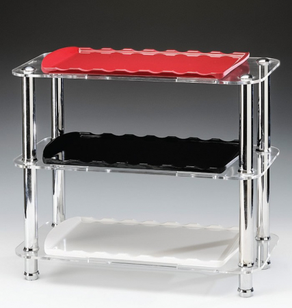 Display-uri si suporturi - RAKI Stand expunere bufet, 3 niveluri, 43,5x22xh38cm