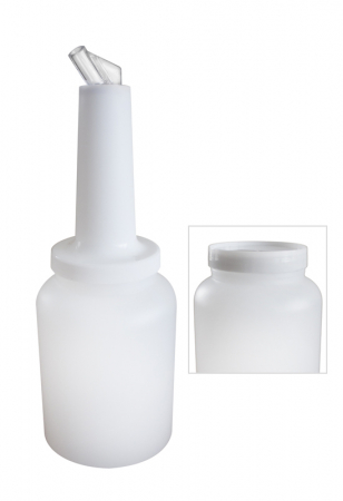 Produse - RAKI Sticla 2l stocare si dozare siropuri, din plastic