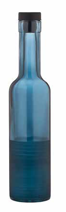 Servirea mesei - RAKI Sticla cu decor pentru ulei/otet Cobalt 250ml cu dop