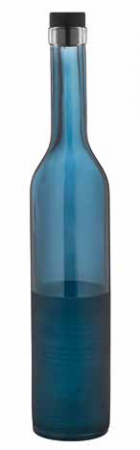 Servirea mesei - RAKI Sticla cu decor pentru ulei/otet Cobalt 500ml cu dop