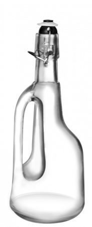 Depozitare, suporturi si accesorii - RAKI Sticla cu toarta si dop, 500ml, pentru ulei/otet, din sticla
