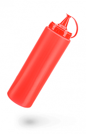 Produse - RAKI Sticla dispenser ketchup 700ml