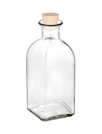 RAKI Sticla ulei oliviere cu dop pluta, 250ml, din sticla [1]