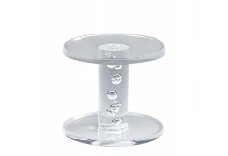 Display-uri si suporturi - RAKI Suport acrilic pentru platouri D13xh12cm, transparent