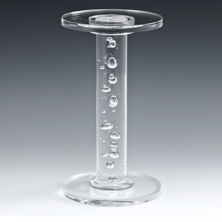 RAKI Suport acrilic pentru platouri D13xh24cm, transparent [1]