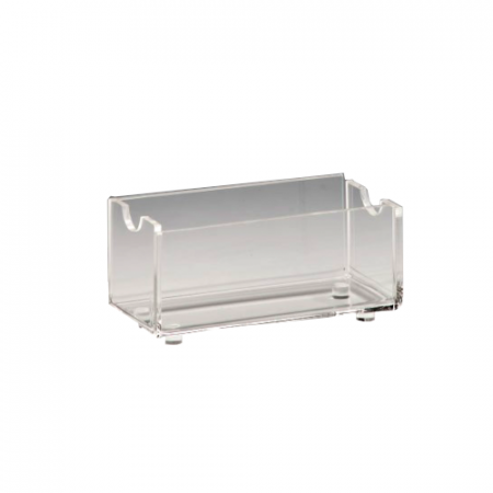 Display-uri si suporturi - RAKI Suport acrilic pliculete zahar, dreptunghiular, 12,5xh4,5cm