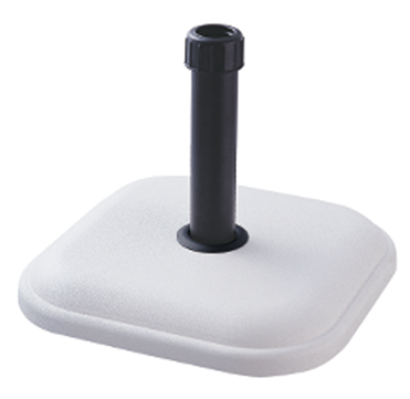 Umbrele - RAKI Suport, baza patrata umbrela soare 11kg culoare alba (TH11-W)