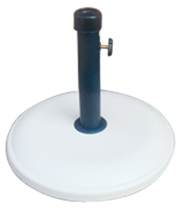 Umbrele - RAKI Suport, baza rotunda umbrela soare 12kg culoare alba (NTH12-W)