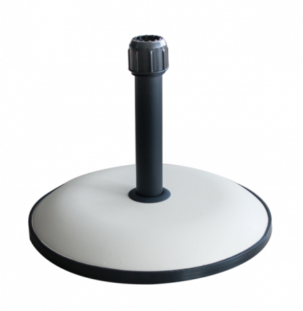 Umbrele - RAKI Suport, baza rotunda umbrela soare 25kg culoare alba (YTH25-W)