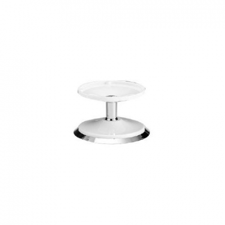 Display-uri si suporturi - RAKI Suport din policarbonat pentru platouri, D16,5xh10cm, alb