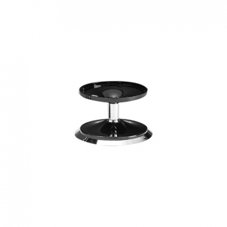 Display-uri si suporturi - RAKI Suport din policarbonat pentru platouri, D16,5xh10cm, negru