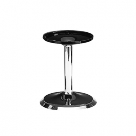 Display-uri si suporturi - RAKI Suport din policarbonat pentru platouri, D16,5xh20cm, negru