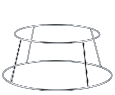 Display-uri si suporturi - RAKI Suport inox pentru platouri expunere bufet, D16/D23,3xh10,2cm