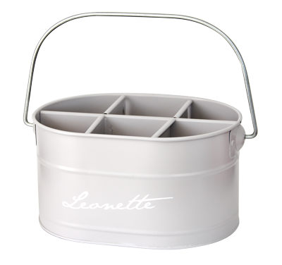 Servirea mesei - RAKI Suport metalic sticle ulei, otet cu 6 compartimente 24x17xh13cm