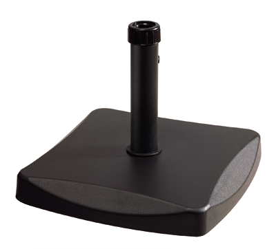 Umbrele - RAKI Suport patrat umbrela soare 25kg culoare neagra (CTH25-B)