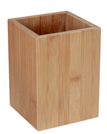 Display-uri si suporturi - RAKI Suport pentru tacamuri masa din bambus 11x11xh15cm