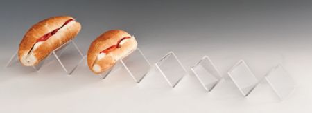 Display-uri si suporturi - RAKI Suport prezentare sandwich, 58x8,5cm, acrilic