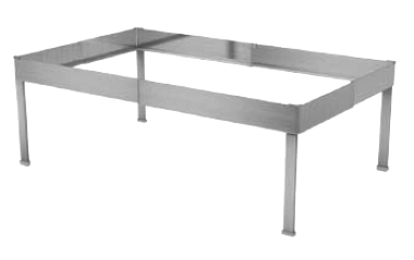Display-uri si suporturi - RAKI Suport reglabil din inox pentru tavi gastronorm, 53x32,5xh7cm, argintiu
