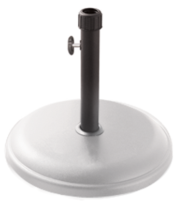 Umbrele - RAKI Suport rotund umbrela soare 16kg culoare alba (TH16-W)