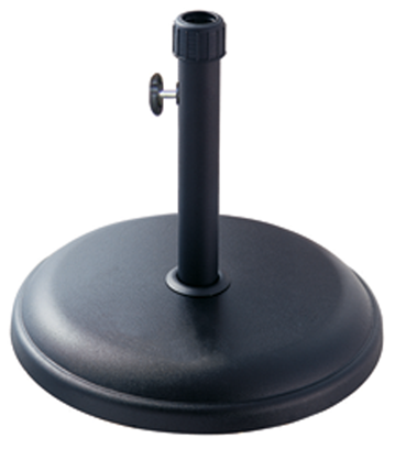 Umbrele - RAKI Suport rotund umbrela soare 16kg culoare neagra (TH16-B)