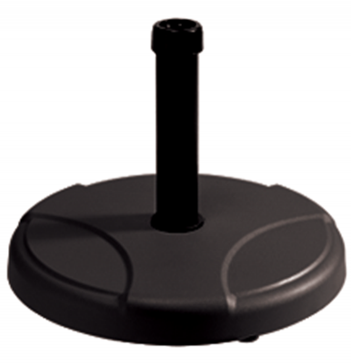 Umbrele - RAKI Suport rotund umbrela soare 25kg culoare neagra (RTH25-B)