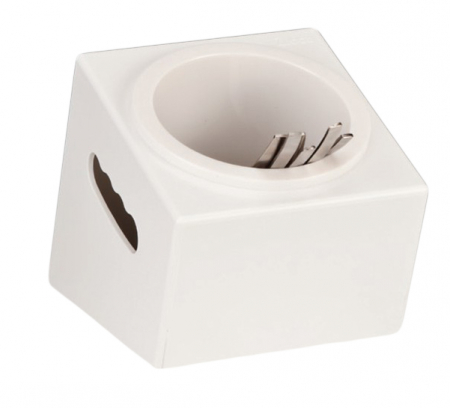 Display-uri si suporturi - RAKI Suport tacamuri bufet, 16,5x18xh15cm, policarbonat, alb
