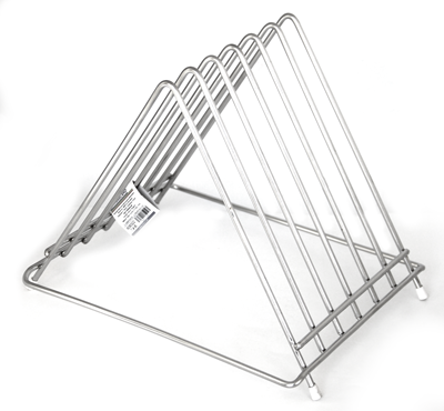 Tocatoare - RAKI Suport triunghi inox pentru tocatoare bucatarie 22x35x32cm