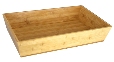 Tavi servire - RAKI Tava bambus servire si prezentare GN 1/1 53x32,5x10cm