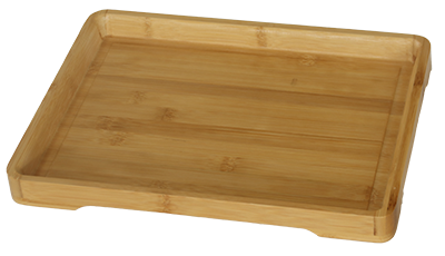 Tavi servire - RAKI Tava din bambus pentru servire 33x25xh2,5cm dreptunghiulara