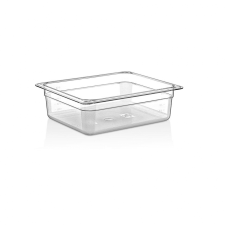 Tavi GN policarbonat - RAKI Tava gastronorm policarbonat 1/2-100, 325x265x100mm, 5,9lt, transparenta