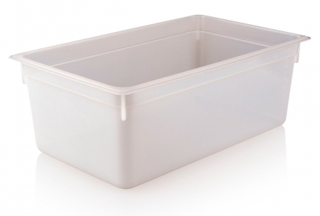 Produse - RAKI Tava gastronorm polipropilena 1/1-150, 530x325x150mm, 19,5lt, alba