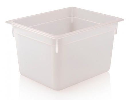 Produse - RAKI Tava gastronorm polipropilena 1/2-200, 325x265x200mm, 11,7lt, alba 