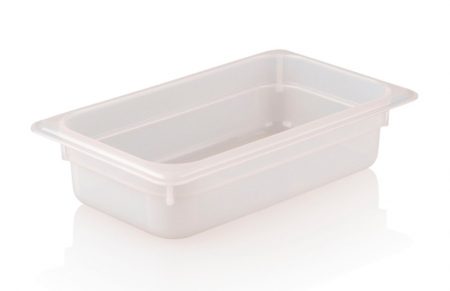 Produse - RAKI Tava gastronorm polipropilena 1/4-65, 265x162x65mm, 1,7lt, alba 