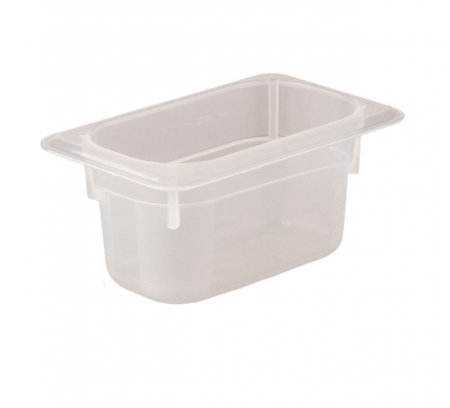 Produse - RAKI Tava gastronorm polipropilena 1/9-65, 176x108x65mm, 570ml, alba 