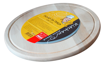 Servirea mesei - RAKI Tava servire pizza 31x1,6cm din lemn